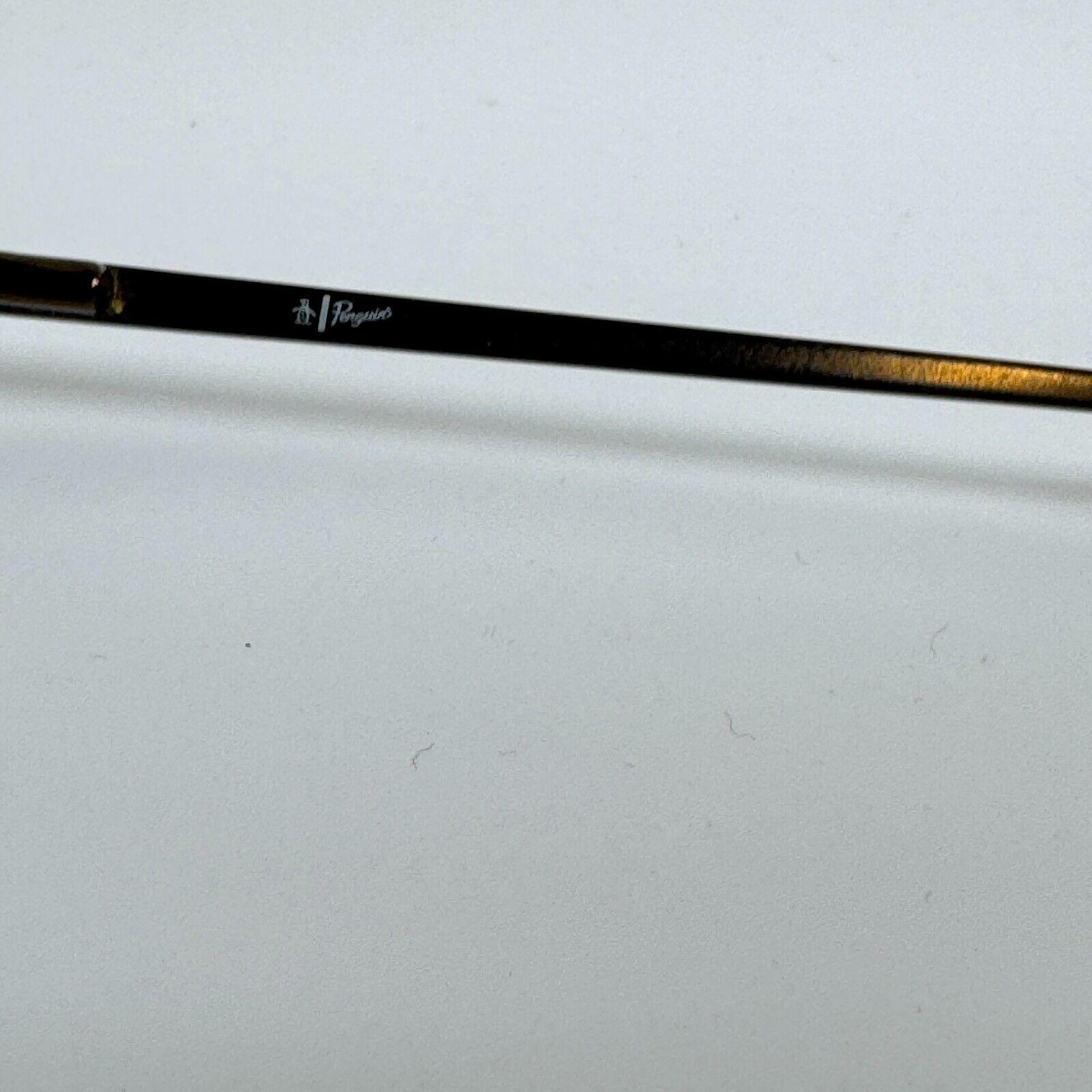 The Original Penguin Eyeglasses Frames Only, Brown 52-18-135 H14079‎ Original Penguin THE CLYDE Eyeglasses main image 3