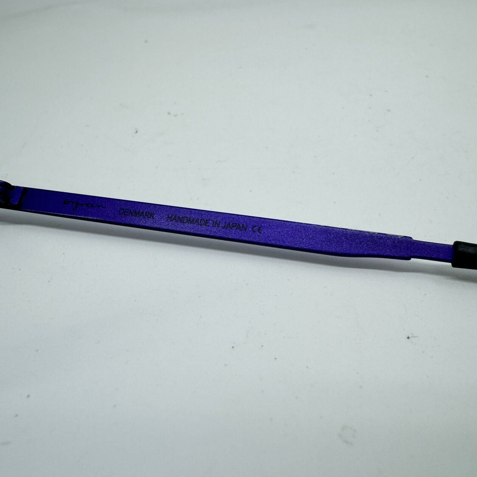 Denmark Sigma 864 Titanium Eyeglasses Frames Purple Handmade 