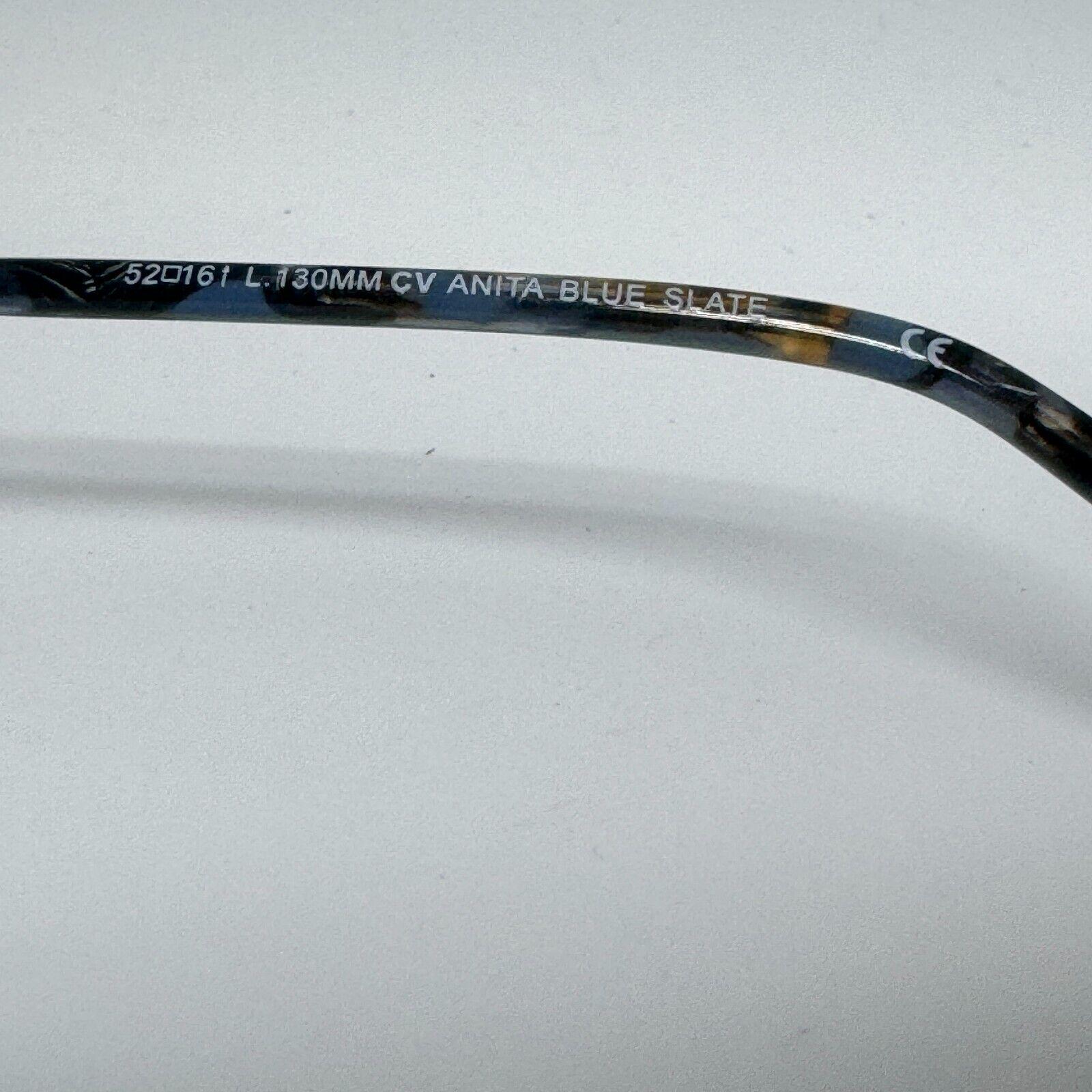 BCBG MAXAZRIA Anita Blue Slate Womens Semi Full Rim‎ Eyeglasses 52-16-130 H13536 Bcbg Eyeglasses for sale | eBay main image 4