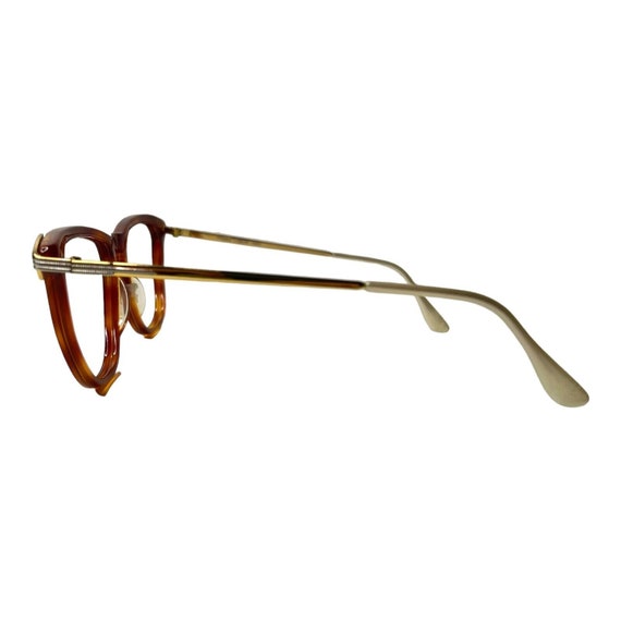 Vogart Line Eyeglasses Frames Square Mod.222 Gold… - image 2