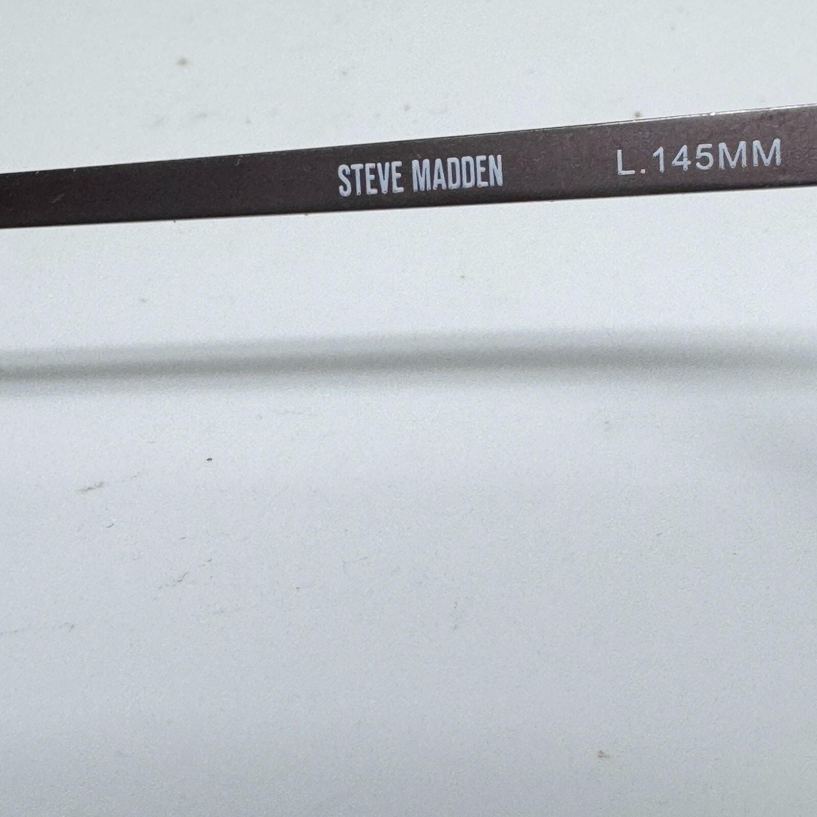 Steve Madden Eyeglasses Frames debonair Blue Midnight 53-17-145 H17585‎ STEVE MADDEN EYEGLASSES 17 54 140 MELLA BLACK FRAMES ONLY  main image 4