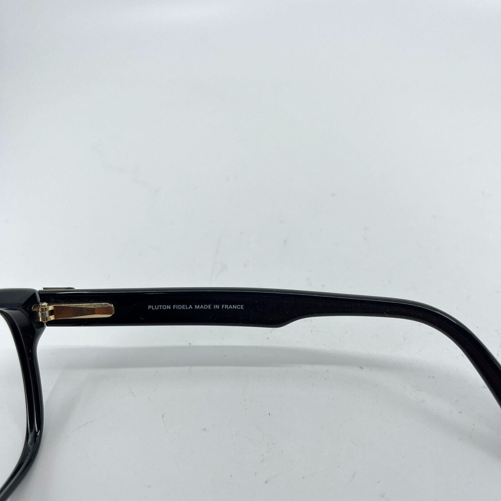 Pluton Fidela Sunglasses Black Square Full Rim Made in  display picture 1
