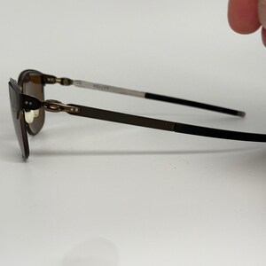 Oakley Seller OX3248-0254 Powder Pewter Square Sunglasses Mens 54mm Brown Lens image 2