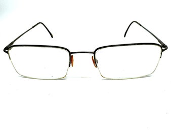 Safilo Elasta Eyeglasses Frames 7108 JJ6 Half Rim 53-19 H11102