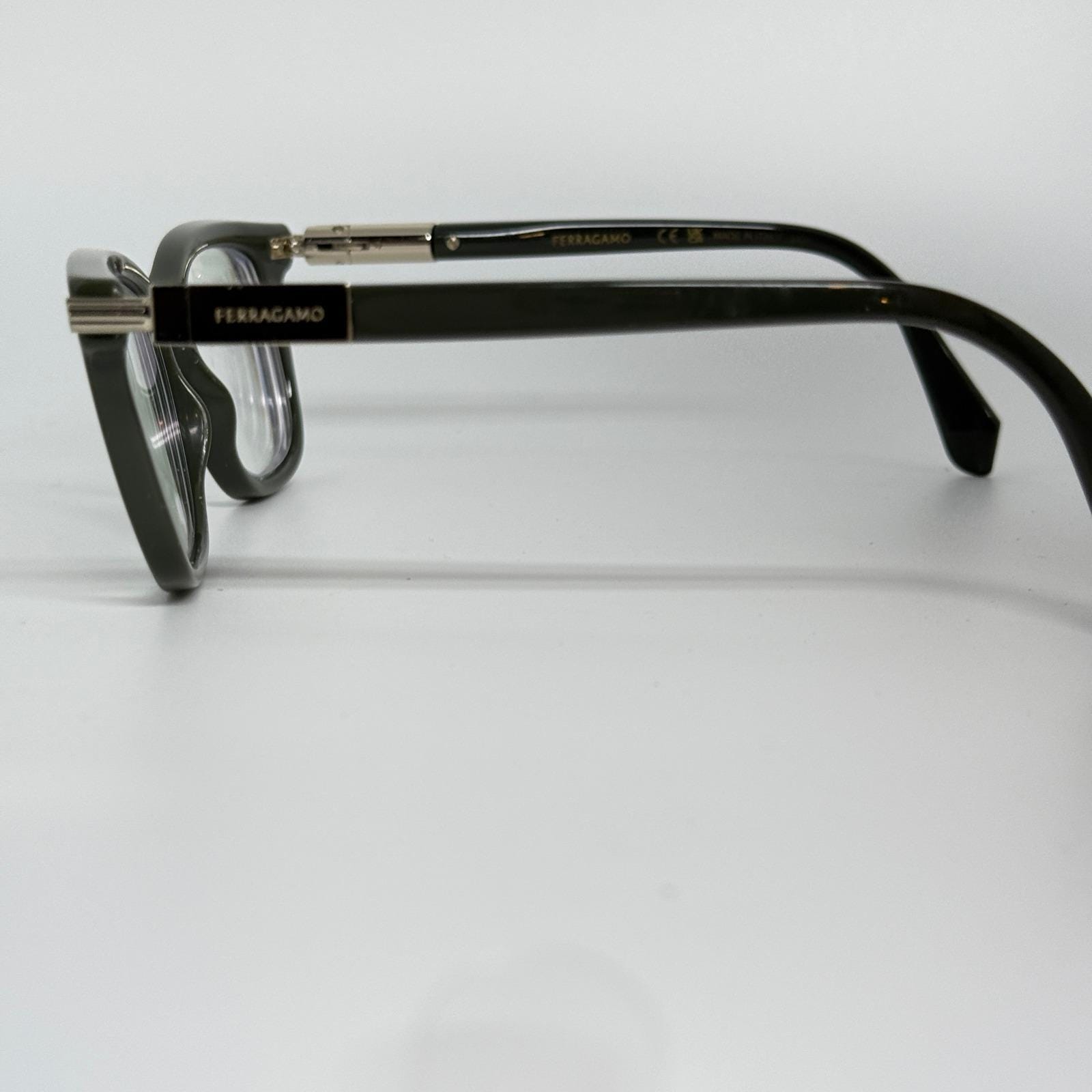 Salvatore Ferragamo SF2973 Eyeglasses Women Olive Green Cat Eye 50‎ 17 140 21430 Salvatore Ferragamo SF2973 Eyeglasses Women Olive Green Cat  main image 3