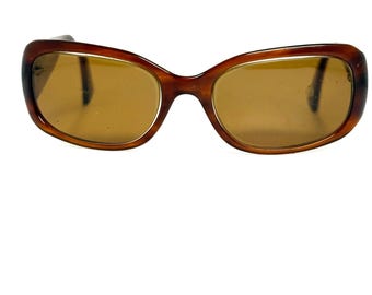 Coach Sunglasses FRAME ONLY Bronwen S829 Amber Horn Brown  display picture 1