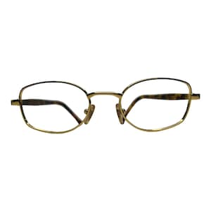Donna Karan DK123 314 Eyeglasses Frames Gold Rectangular  49-19-140 H4494