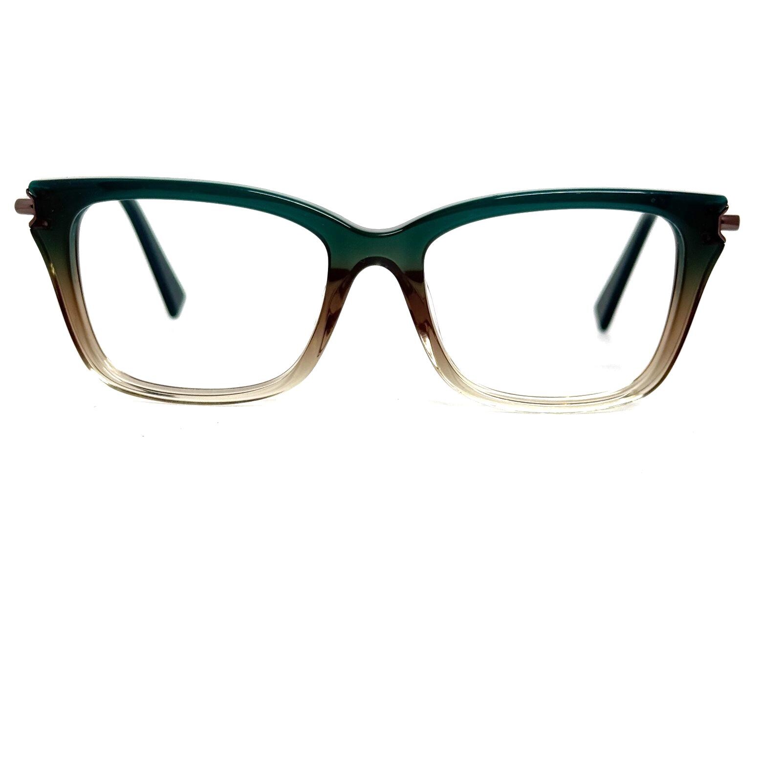 Bcbgmaxazria Eyeglasses Frames Full Rim Selma Green Teal  display picture 1