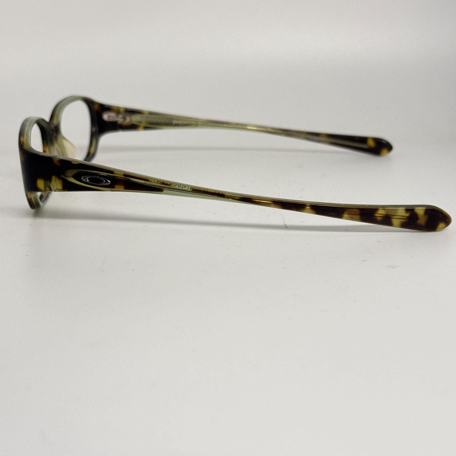 Oakley Emblem 4.0 Eyeglasses Bottle Green Tortoise Frames‎ 52-15-127 H17276 Oakley Emblem 4.0 Eyeglasses Bottle Green Tortoise Frames 52  main image 3