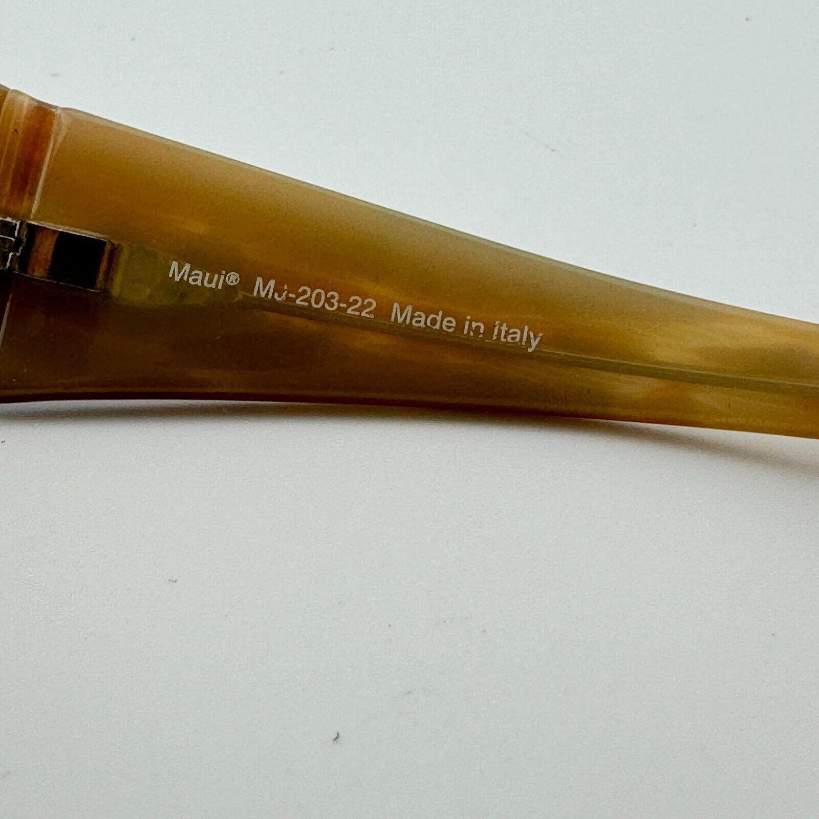 Maui Jim Lehua Brown Tortoise Sunglasses MJ203-22 Frame Only H12939‎ NICE Maui Jim Lehua 203-22 Polarized Sunglasses | Tortoise  main image 4