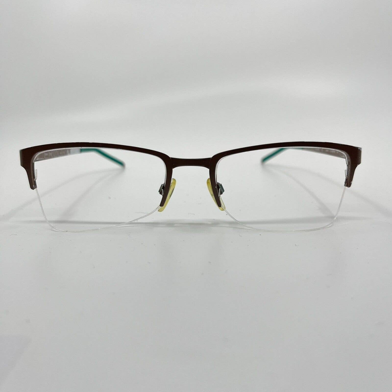 Cole Haan Eyeglasses Frames Half Rim CH4014 Brown 210 53-18 