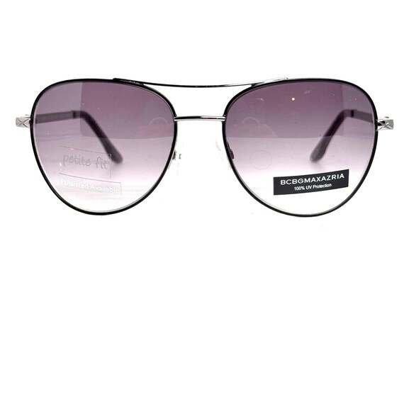 BCBGMAXAZRIA Sunglasses Frames Brilliant Black Gunmetal 53  display picture 3
