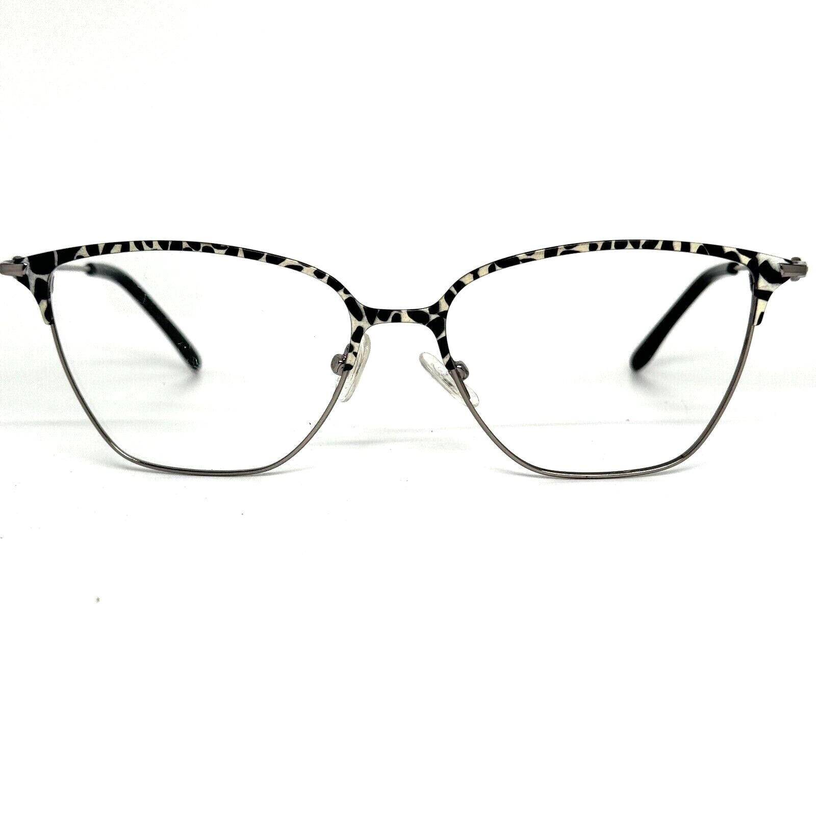 BCBGMAXAZRIA HENLEY Black Pattern Eyeglasses Frame 51-16  display picture 1