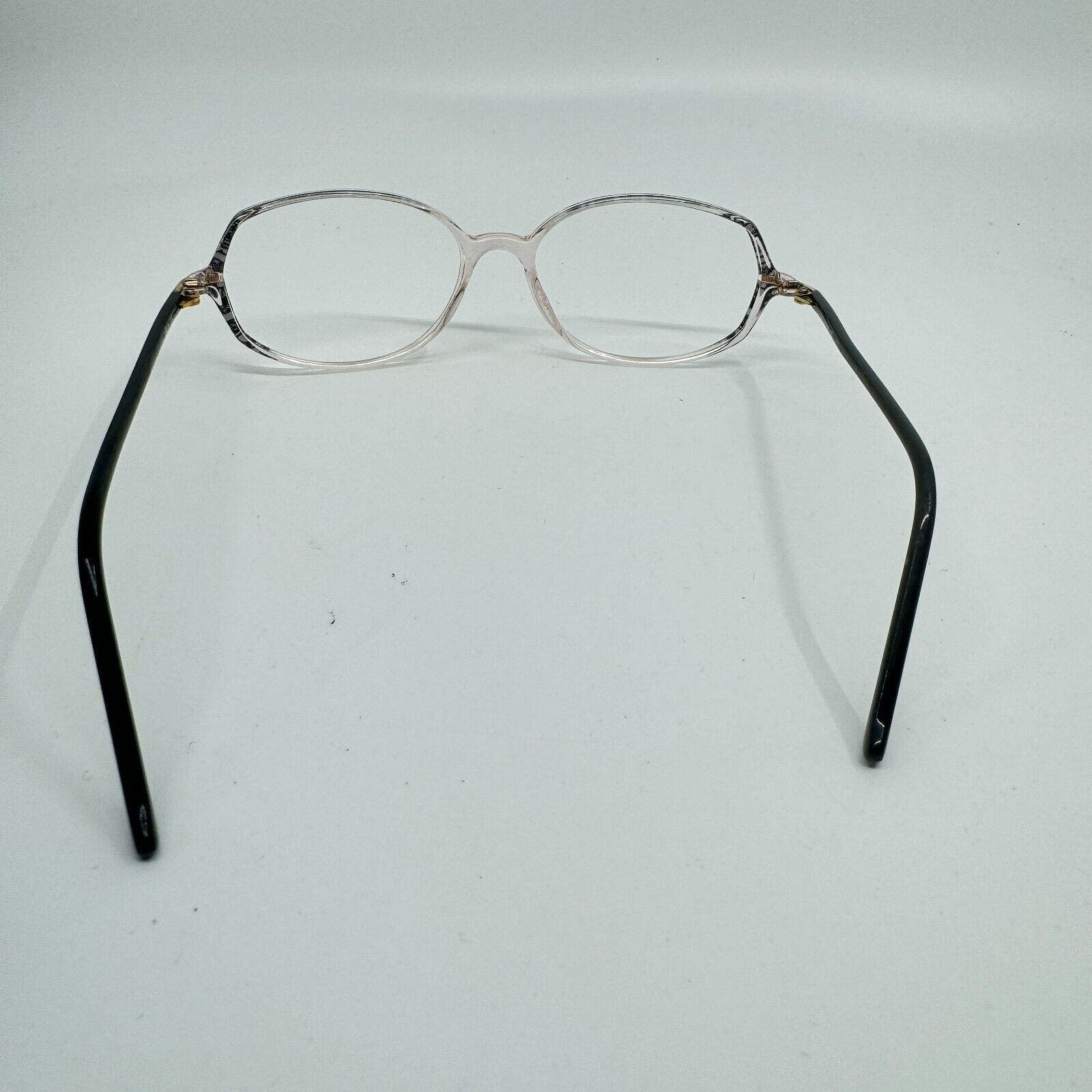 Silhouette SPX M 1899 /25 C 6058 Clear Black Gold Eyeglasses Frames 53-15 H10161 Silhouette Black Oval Eyeglass Frames for sale | eBay main image 4
