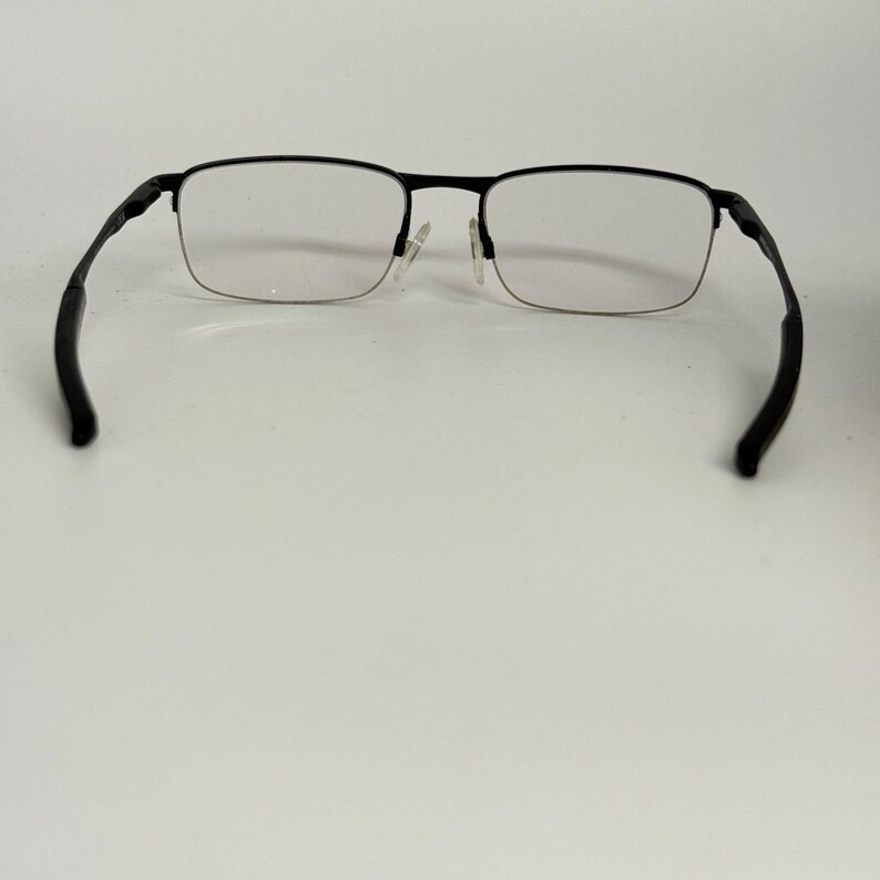 Montura de gafas Oakley Barrelhouse 0.5 negra mate OX3174-0153 rectangular 139 imagen 3