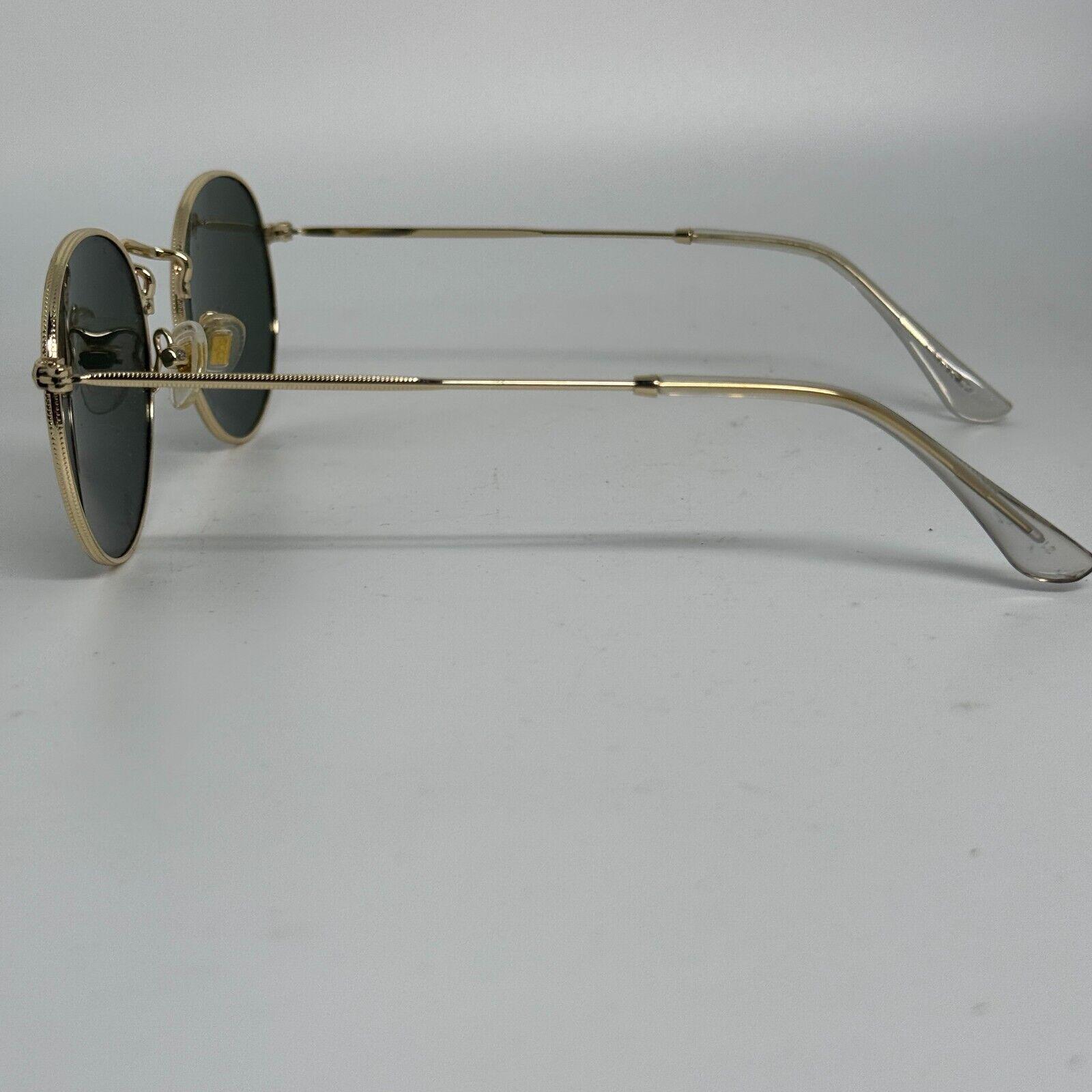 SOJOS SJ1014 CT8 Round Gold Frame Sunglasses 51-21-149  display picture 2