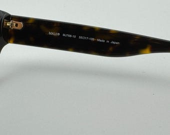 Maui Jim Japan CANNA MJ768-10 54-18-135 Tortoise Plastic Sunglasses Frame H12449 Maui Jim Japan CANNA MJ768-10 54-18-135 Tortoise Plastic  main image 2