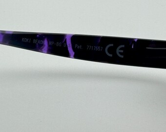 Maui Jim Japan MJ433-28T KOKI BEACH 56-16-130 Purple Tort Sunglasses Frame 12803 Maui Jim Japan MJ433-28T KOKI BEACH 56-16-130 Purple Tort  main image 4