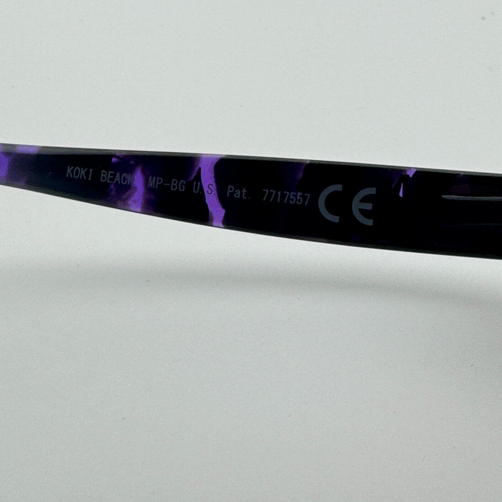 Maui Jim Japan MJ433-28T KOKI BEACH 56-16-130 Purple Tort Sunglasses Frame 12860 Maui Jim Japan KOKI BEACH MJ433-28T 56-16-130 Black/Purple  main image 2