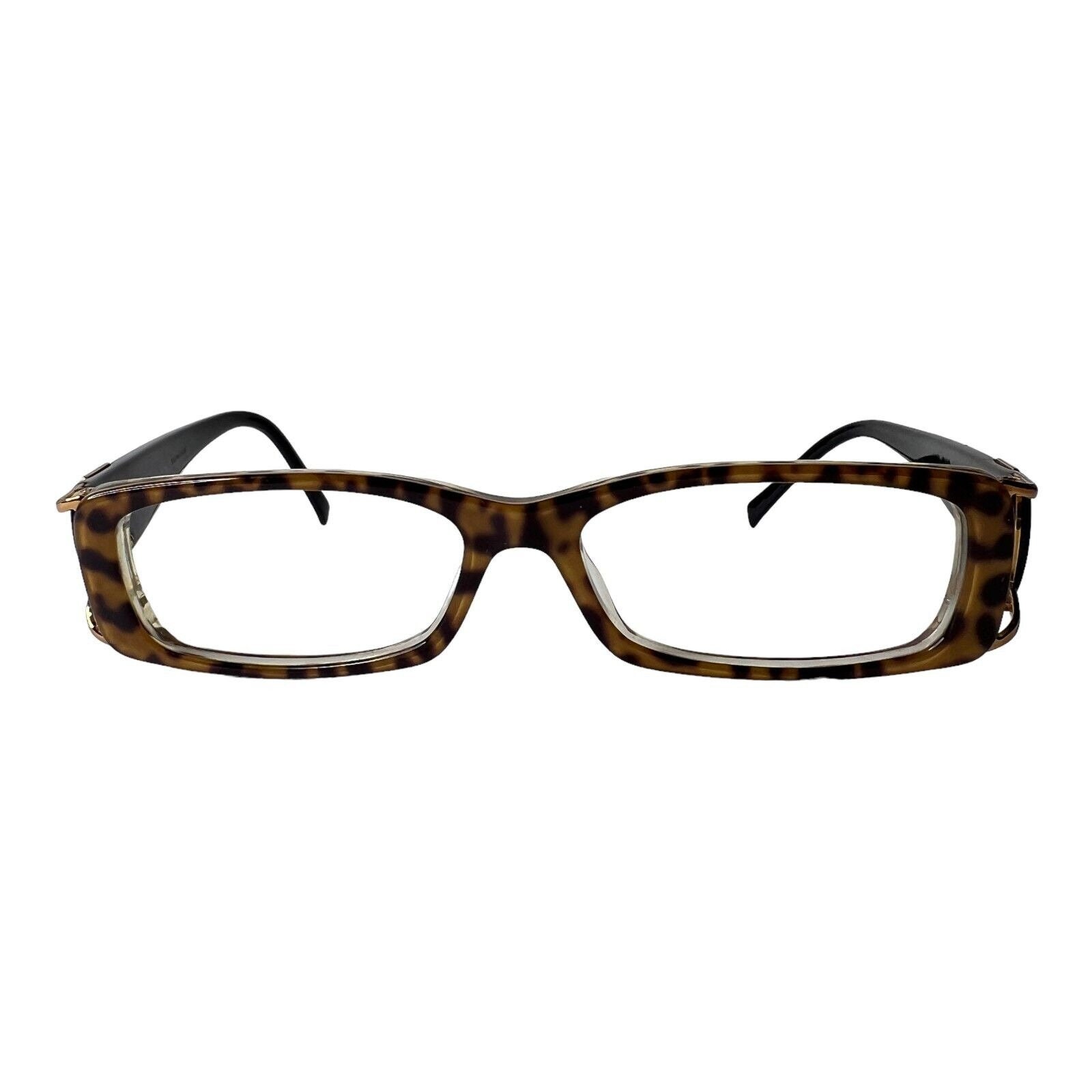 Dolce & Gabbana Leopard Clear Black Gold Glasses DG3039-B Dolce & Gabbana Leopard Clear Black Gold Glasses DG3039-B
