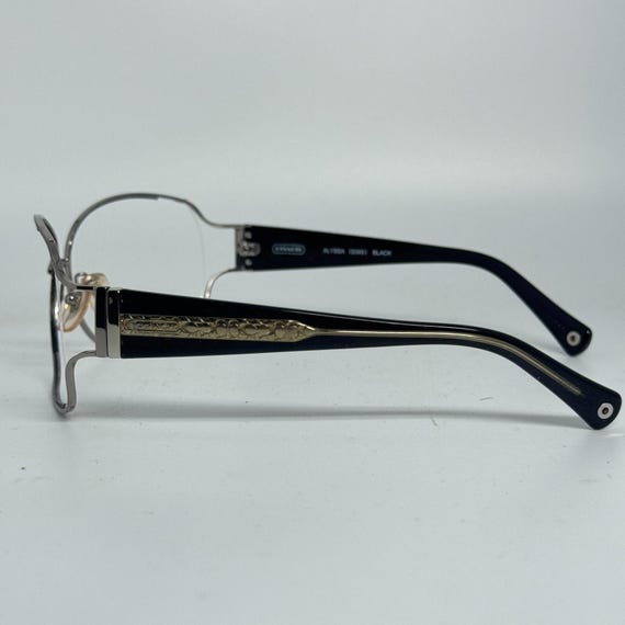 Coach Sunglass Alyssa S565 Black 125 Full Metal Frame  display picture 1