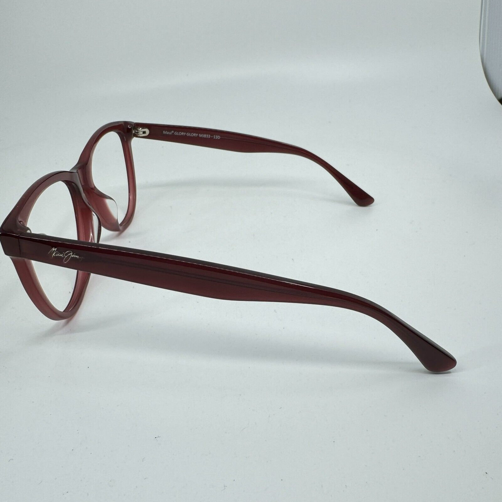Maui Jim MJ833-13D Glory Glory STG-SG Sunglasses Red Cat Eye  display picture 1