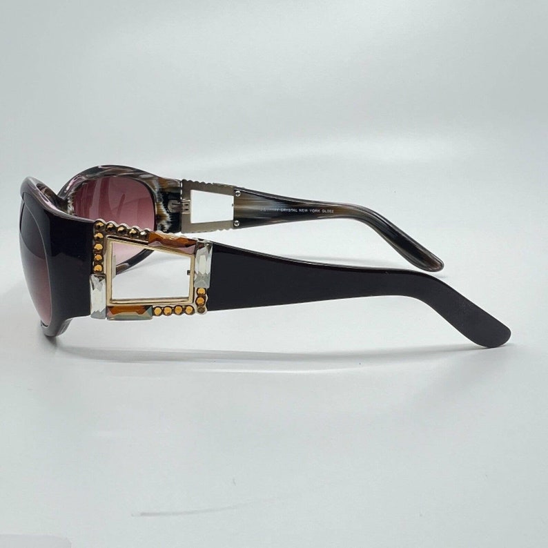 Jimmy Choo Jimmy Crystal New york GL982 Swarovski women Sunglasses H8821 image 3