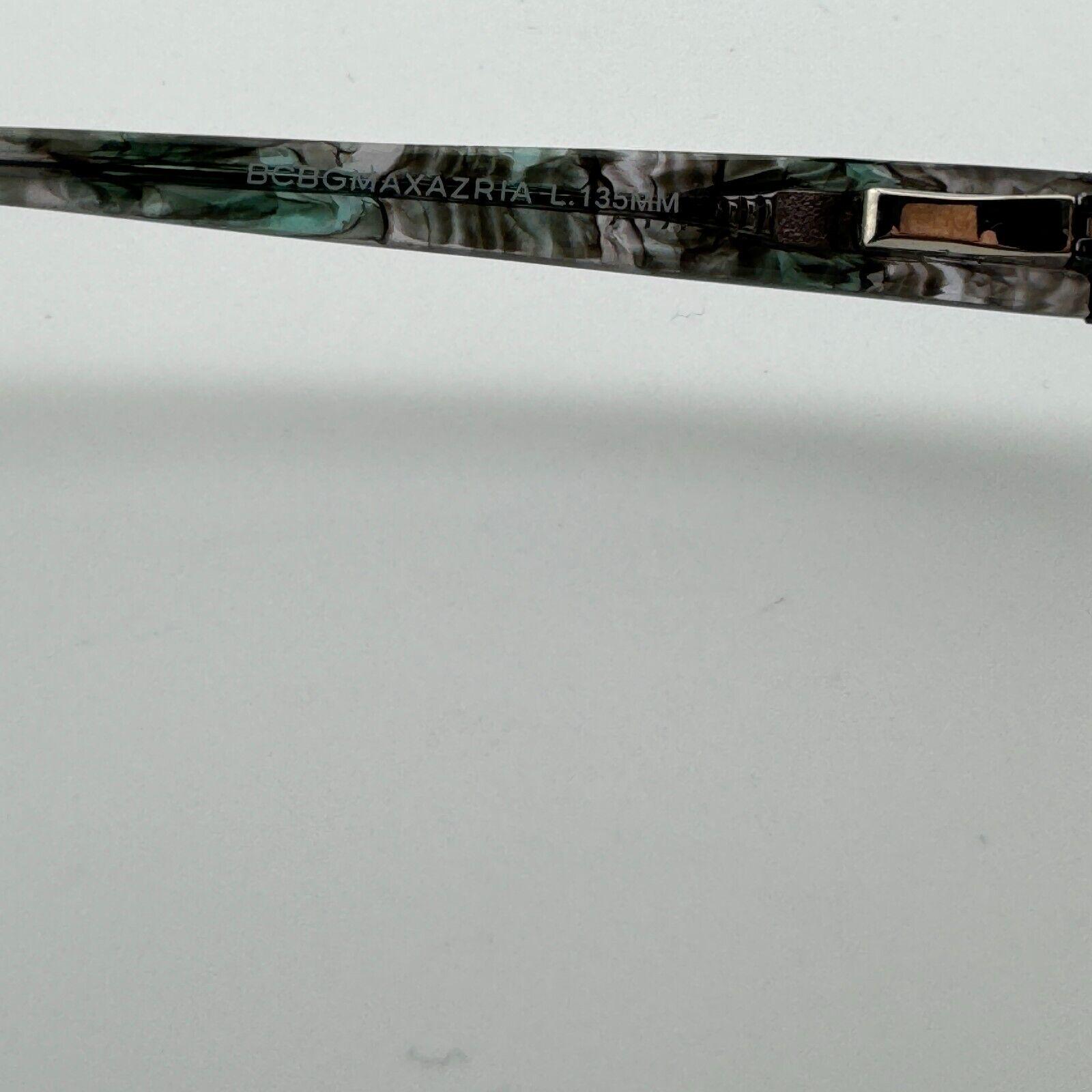 Bcbgmaxazria Cat Eye Half Rim Eyeglasses Flex KANA TEAL 53  display picture 1
