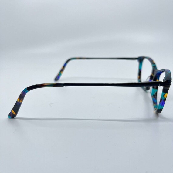 Chelsea Morgan CM7010 PU Eyeglasses tortoise Blue… - image 5