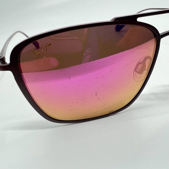 Maui Jim Ebb & Flow Sunglasses MJ542-07M Pink Tit… - image 9