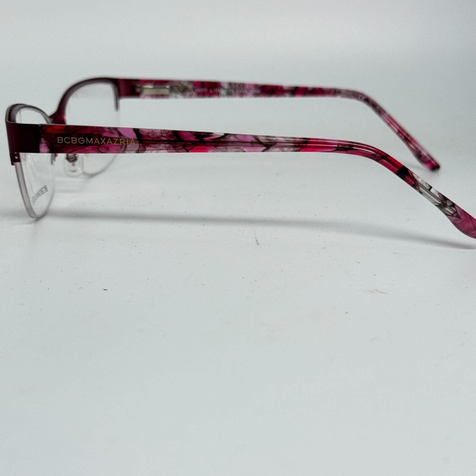 Bcbgmaxazria Kana Wine Eyeglasses Frames Womens Pink Red 53  display picture 1