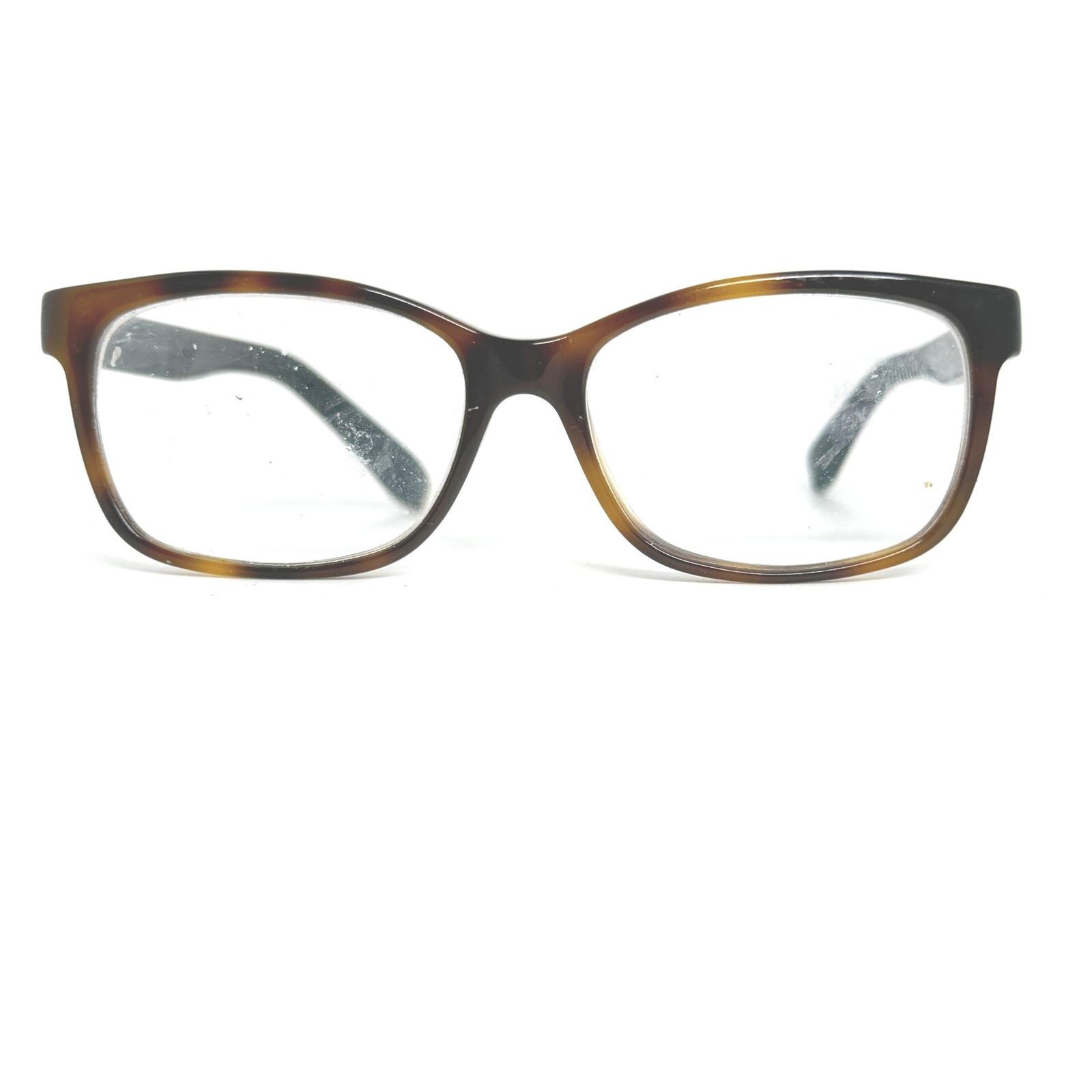 Jimmy Choo JC129 112 Tortoise Gold Chain Detail Eyeglasses 