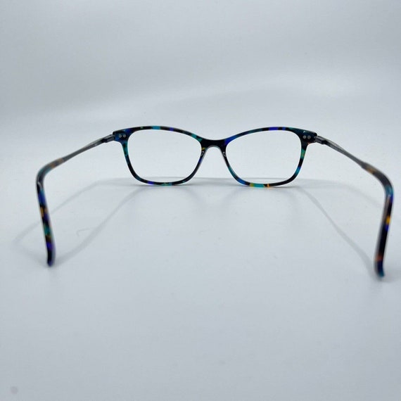 Chelsea Morgan CM7010 PU Eyeglasses tortoise Blue… - image 4