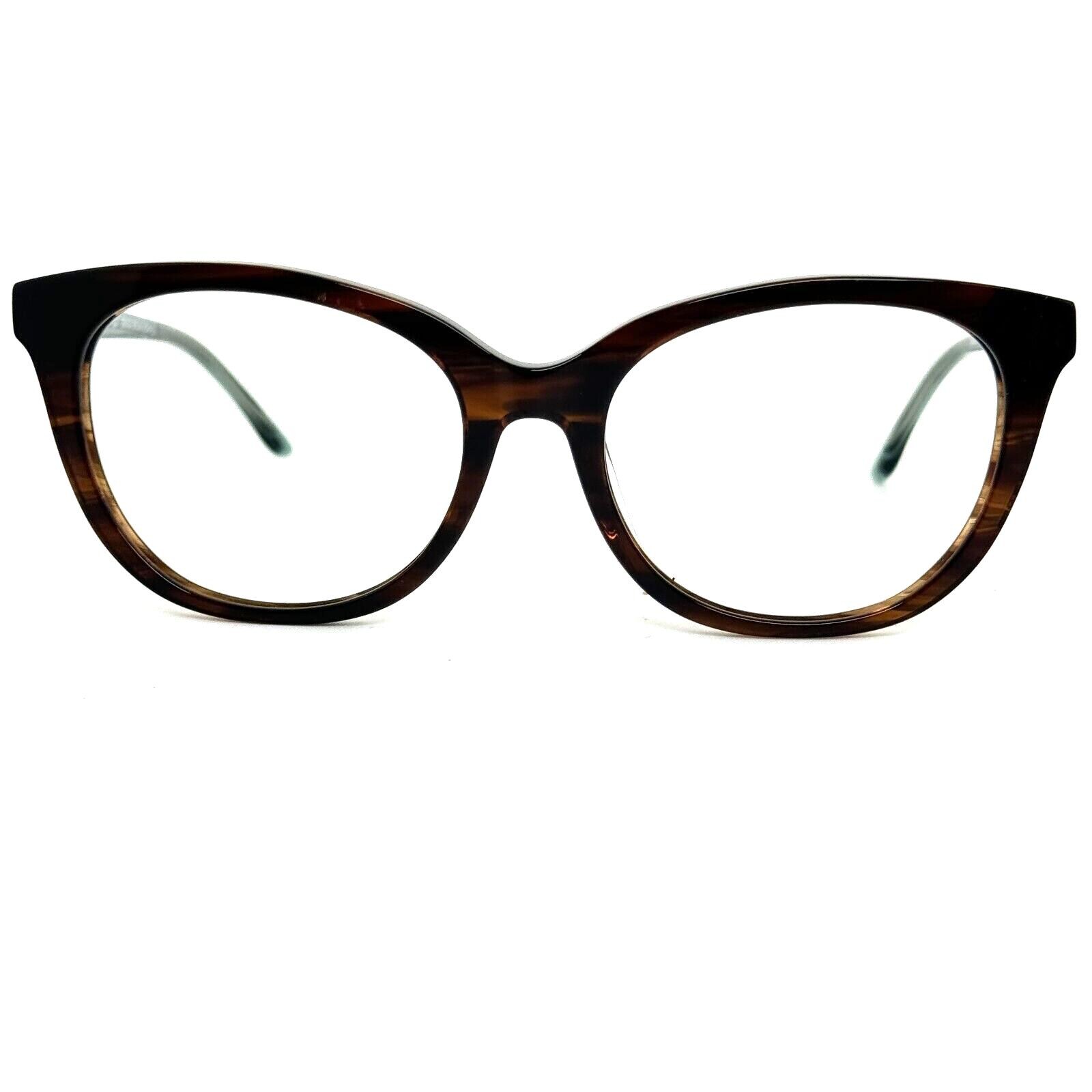 BCBGMAXAZRIA Serissa Brown Horn Eyeglasses Frame 53-17-140mm  display picture 1
