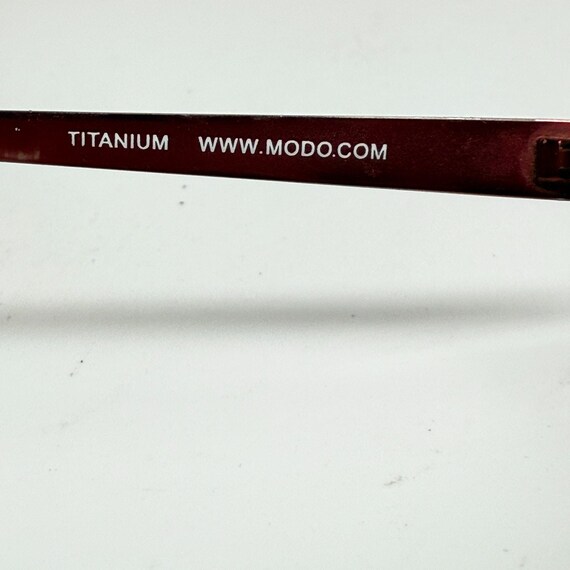 MODO modo.com Eyeglasses Frames Red 4028 51-17-14… - image 7