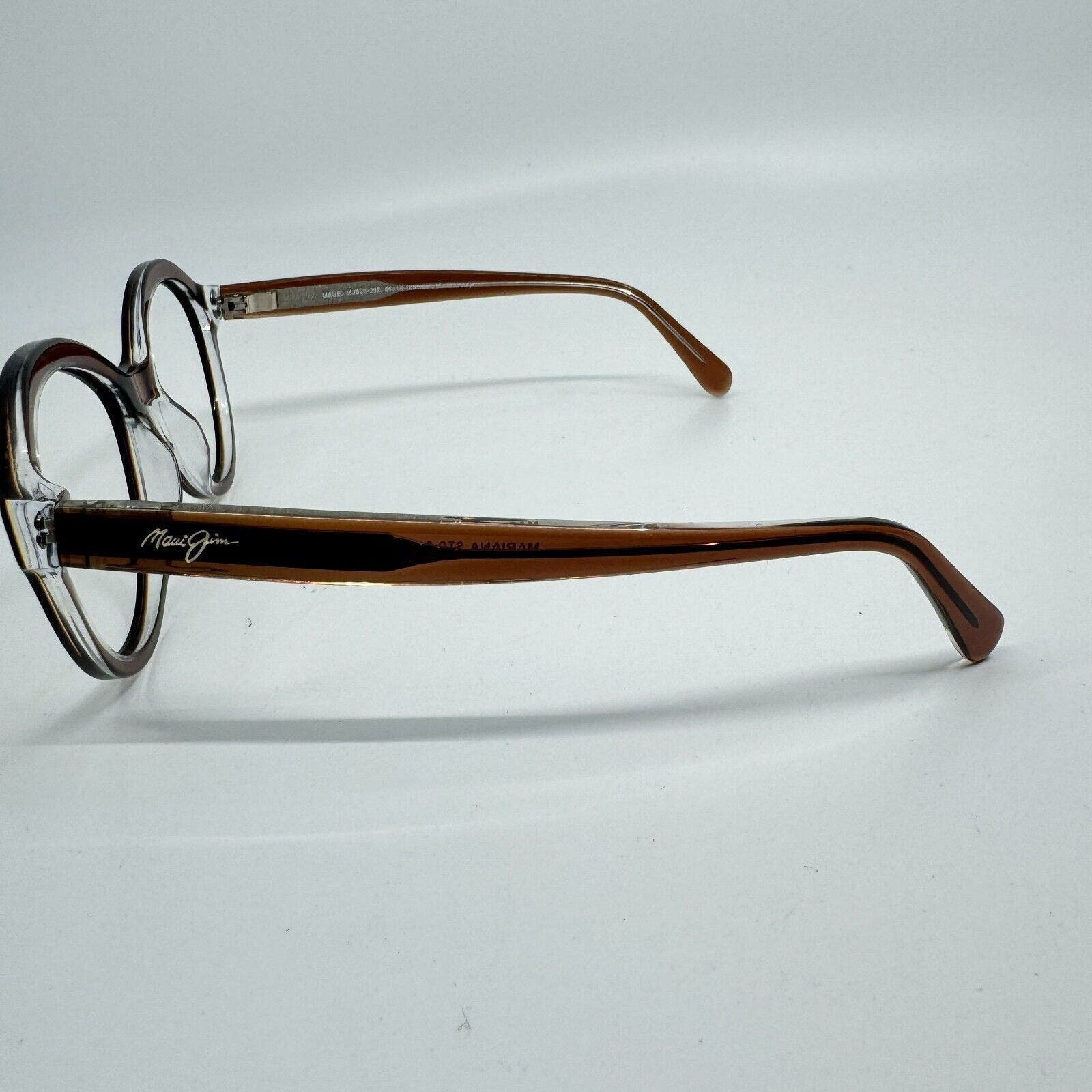 Maui Jim Sunglasses Frames MJ828-25E Mariana 55-18-140‎ Brown Full Rim H10683 Maui Jim Sunglasses Frames MJ828-25E Mariana 55-18-140 Brown  main image 3