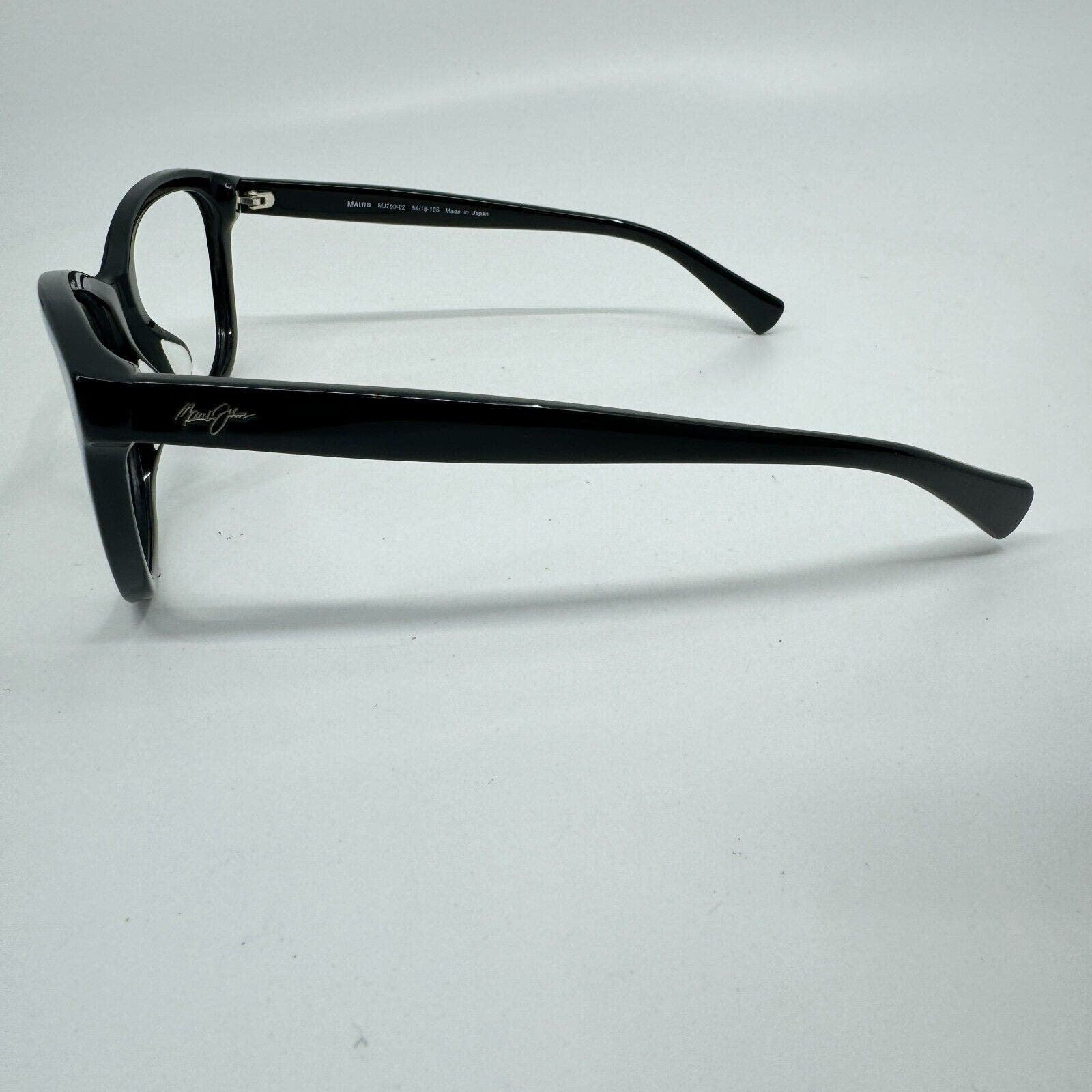 Maui Jim Sunglasses MJ 769-02 Canna Black Frames Only 54mm 