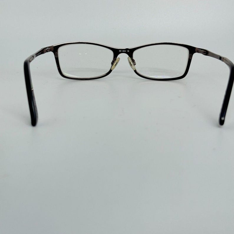 Oakley Brown Metal Rectangular Frame Eyeglasses OX5083-0450 50-16-134 H14452 image 4