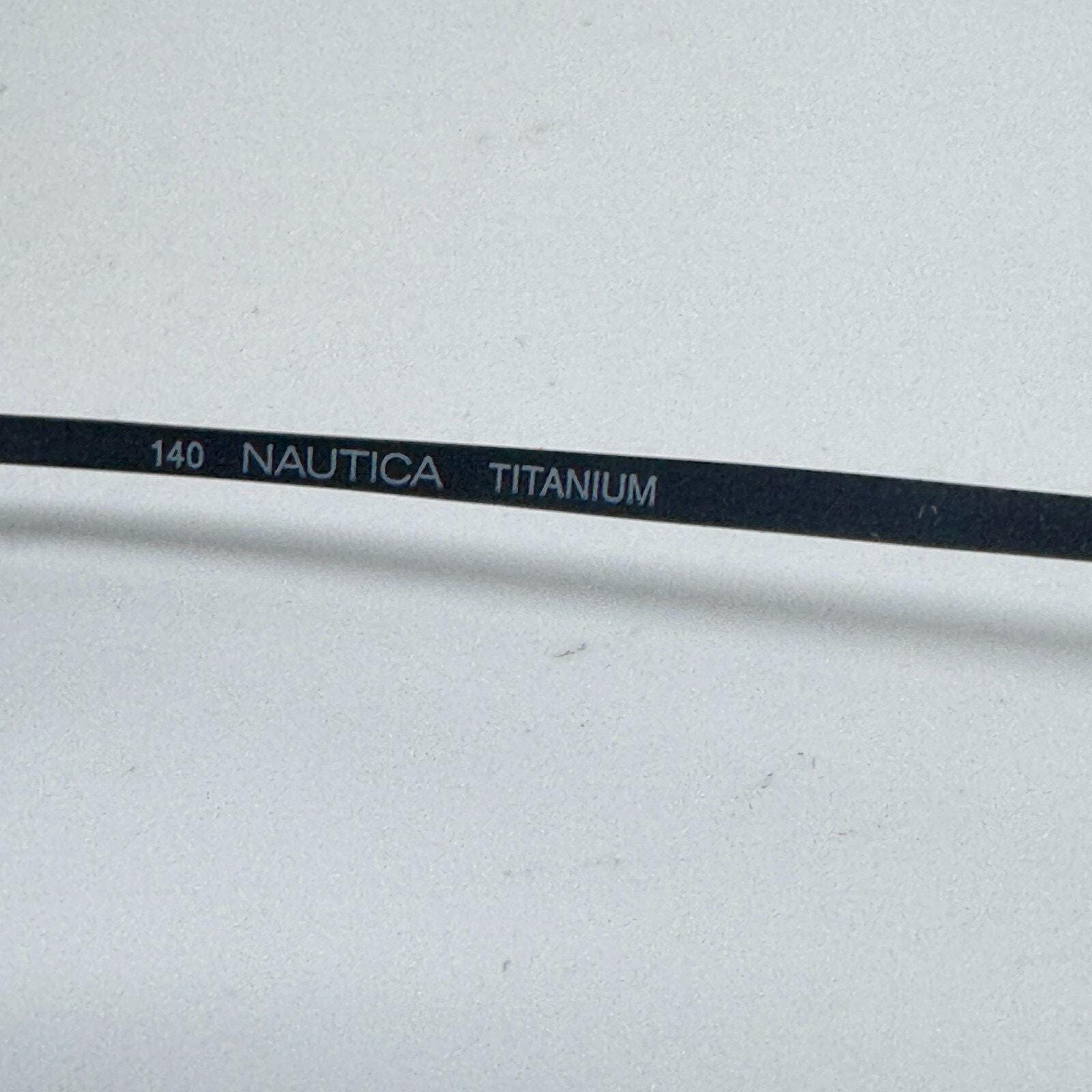 Nautica Eyeglasses Frames N7811 006 Titanium Brown Rimless 51-19-140 H17726‎ Nautica Eyeglasses Frames N7811 006 Titanium Brown Rimless  main image 3
