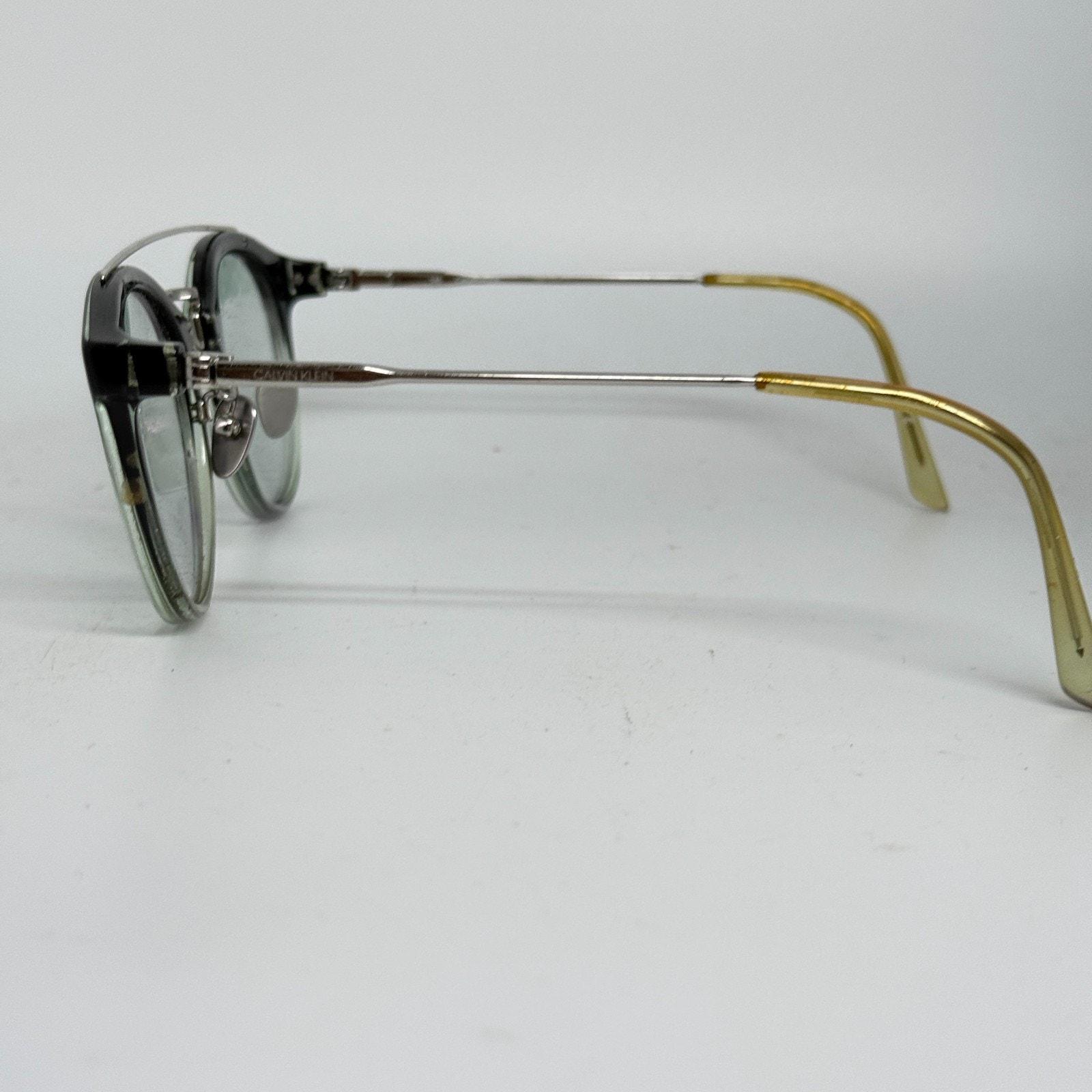 Calvin Klein CK18720S 332 Crystal Smoke & Mint Sunglasses  display picture 2