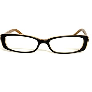 Liz Claiborne Womens Rectangular Eyeglasses Frames Black Brown 23316 Liz Claiborne L379 Brown/Purple Tortoise Shell 51-17-135  main image 4