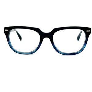 Warby Parker Eyeglasses Duvall 353 51-19-145 Blue Full Rim Frames H13357