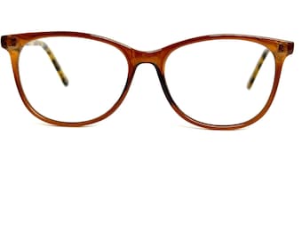 Montura de gafas Que Pasa by allo, color marrón, montura completa, 52-15-135 H19314