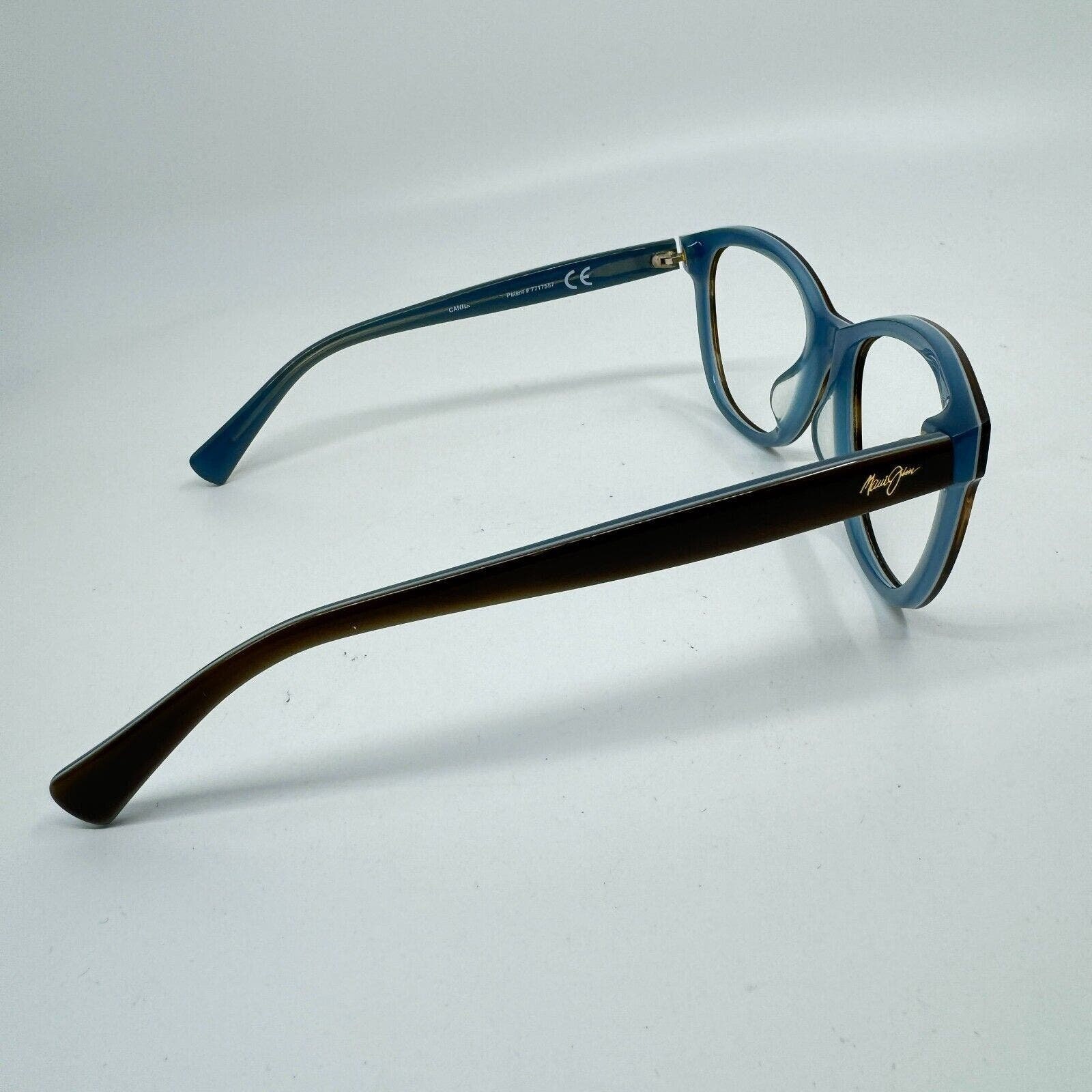 Maui Jim Canna Sunglasses MJ769-03T Brown Blue Cat Eye 54-18  display picture 1