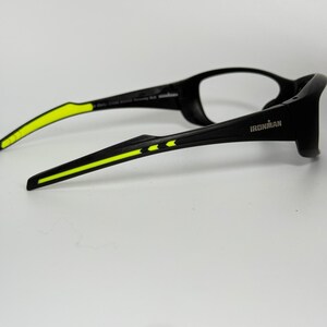Ironman Foster Grant Recovery BLK AH0423 Sports Sunglasses Black Neon Green image 4