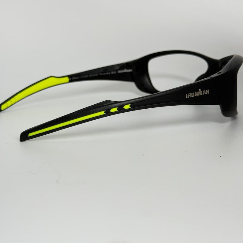 Ironman Foster Grant Recovery BLK AH0423 Sports Sunglasses Black Neon Green image 4