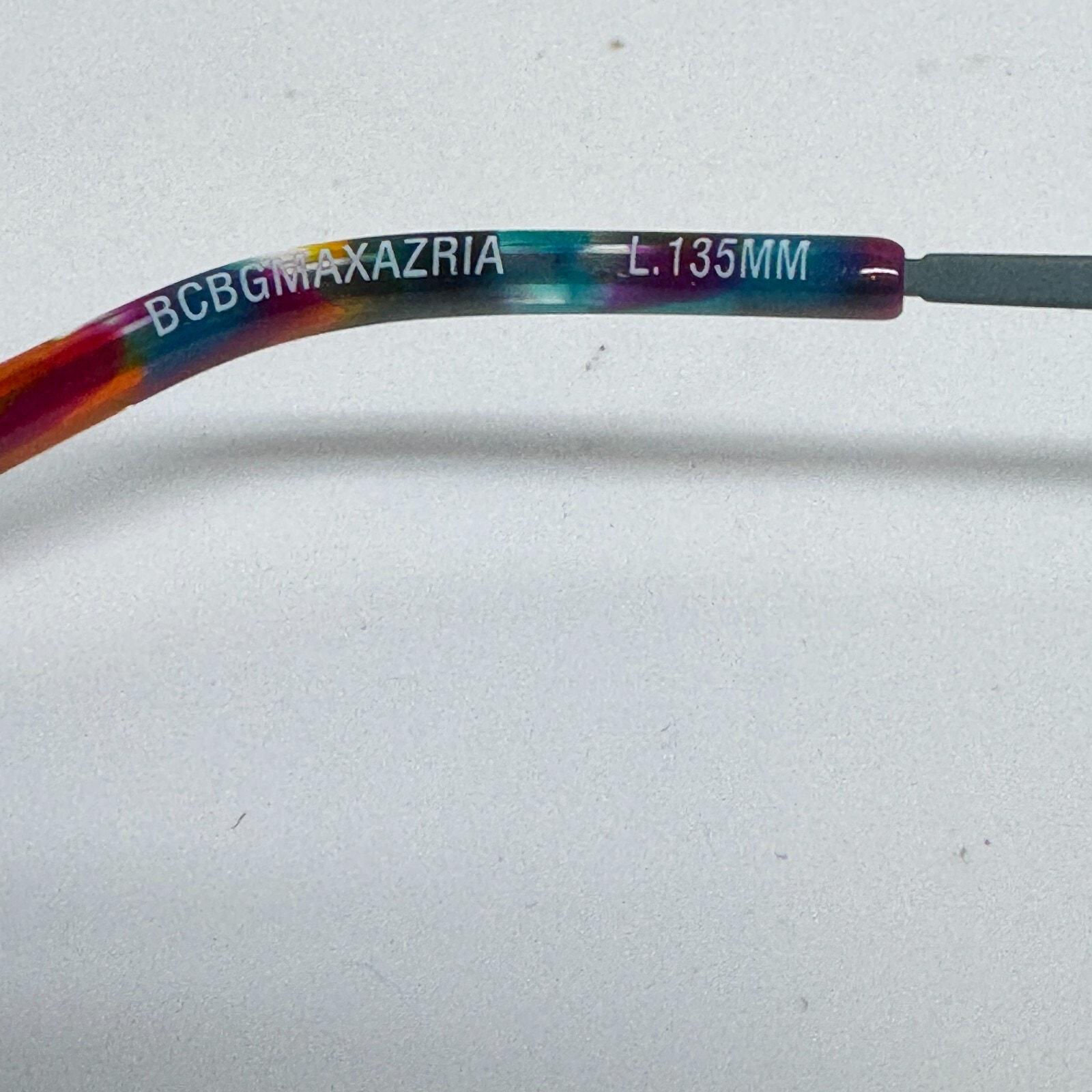 BCBGMAXAZRIA AISLING Blue Teal Eyeglasses Frame 54-16-135mm H17617‎ BCBGMAXAZRIA AISLING Blue Teal Eyeglasses Frame 54-16-135mm  main image 4