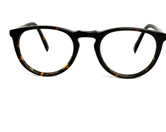 Warby Parker Haskell 200 Dark Tortoise Round Eyeglasses 49  display picture 3