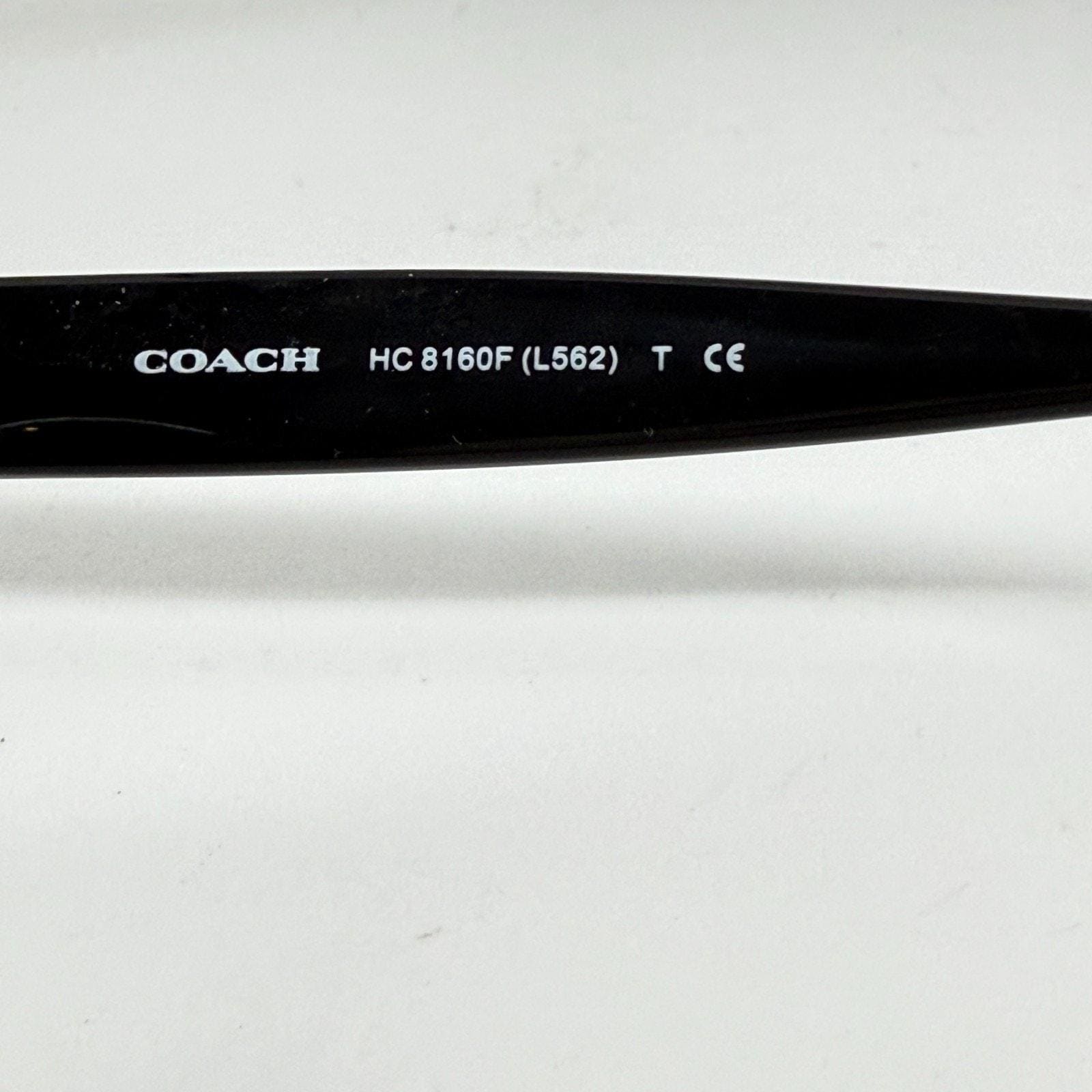 FRAMES ONLY- COACH HC8160 (L145) 500211 (Black) 56•17•135 / Coach Sunglasses Coach Sunglasses HC8160F L562 | Designer Frames Outlet main image 4
