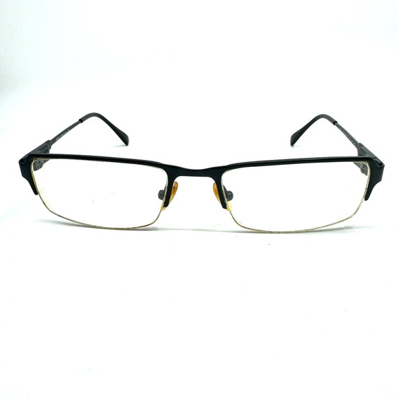 Safilo Elasta 7199T Black 0003 Semi Rim Titanium … - image 1